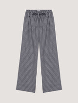 Grey-striped pants