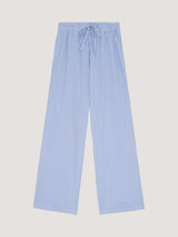 Піжамні штани в блакитну смужку