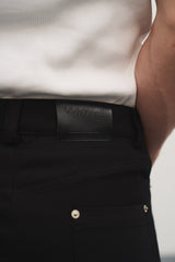 Black baggy shorts