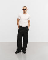 White slim t-shirt