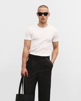 White slim t-shirt