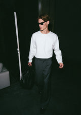 T-shirt à manches longues crème