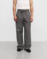 Grey-striped pants