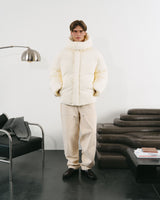 Cream Puffer Jacket