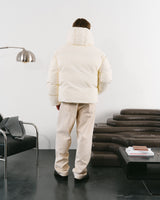 Cream Puffer Jacket