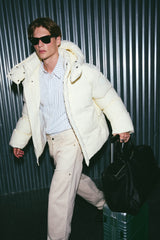 Cream Puffer Jacket