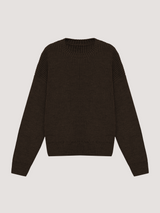 Brown woolen sweater