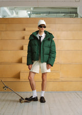 Green Puffer Jacket