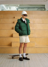Green Puffer Jacket