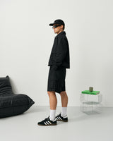 Cargo Black Shorts