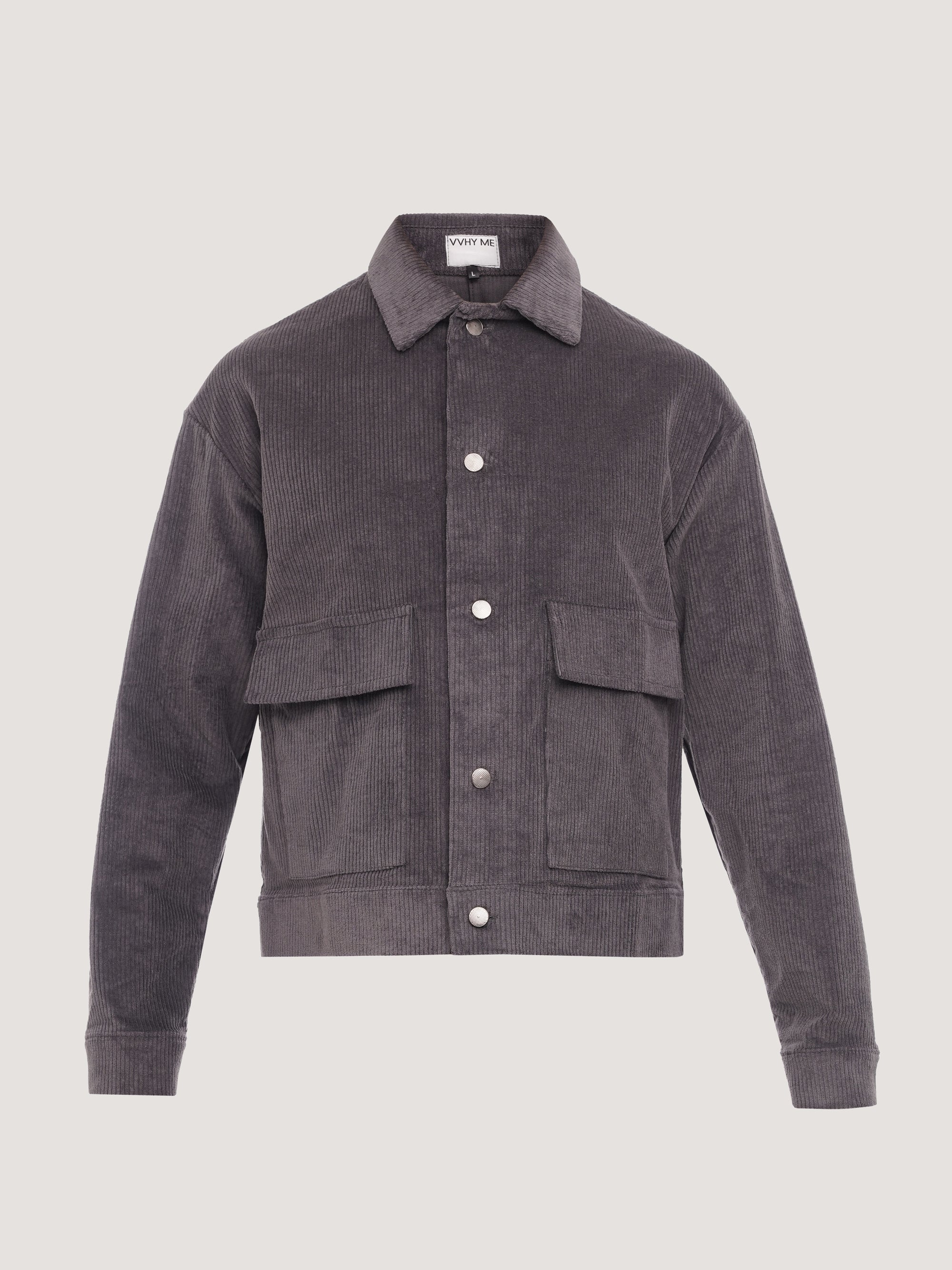 Grey Velvet Jacket whyme.brand