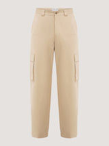 Le Pantalon cargo beige