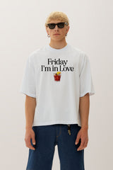 Oversized T-shirt "Friday I'm in Love (drink)"