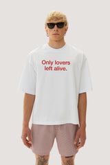 Oversized T-shirt "Only lovers left alive"