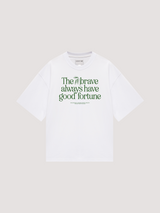 Oversized T-shirt "Bravery" (print in front)
