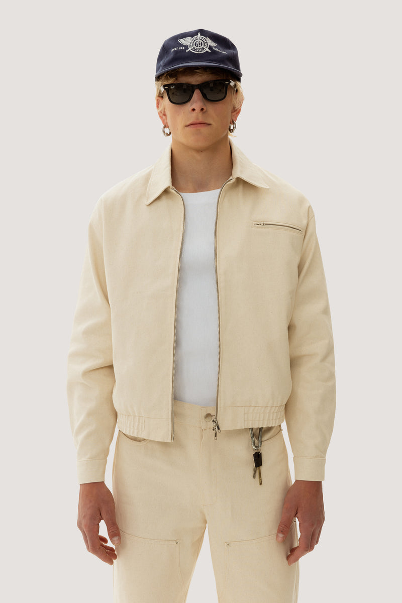 Beige Work jacket