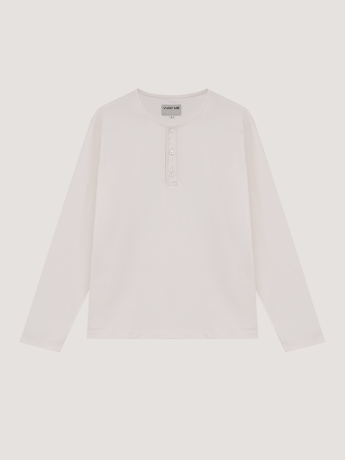 Cream long sleeve T-shirt – whyme.brand