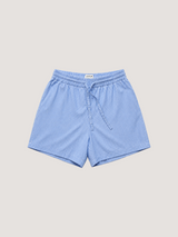 Stripe-print Cotton Shorts