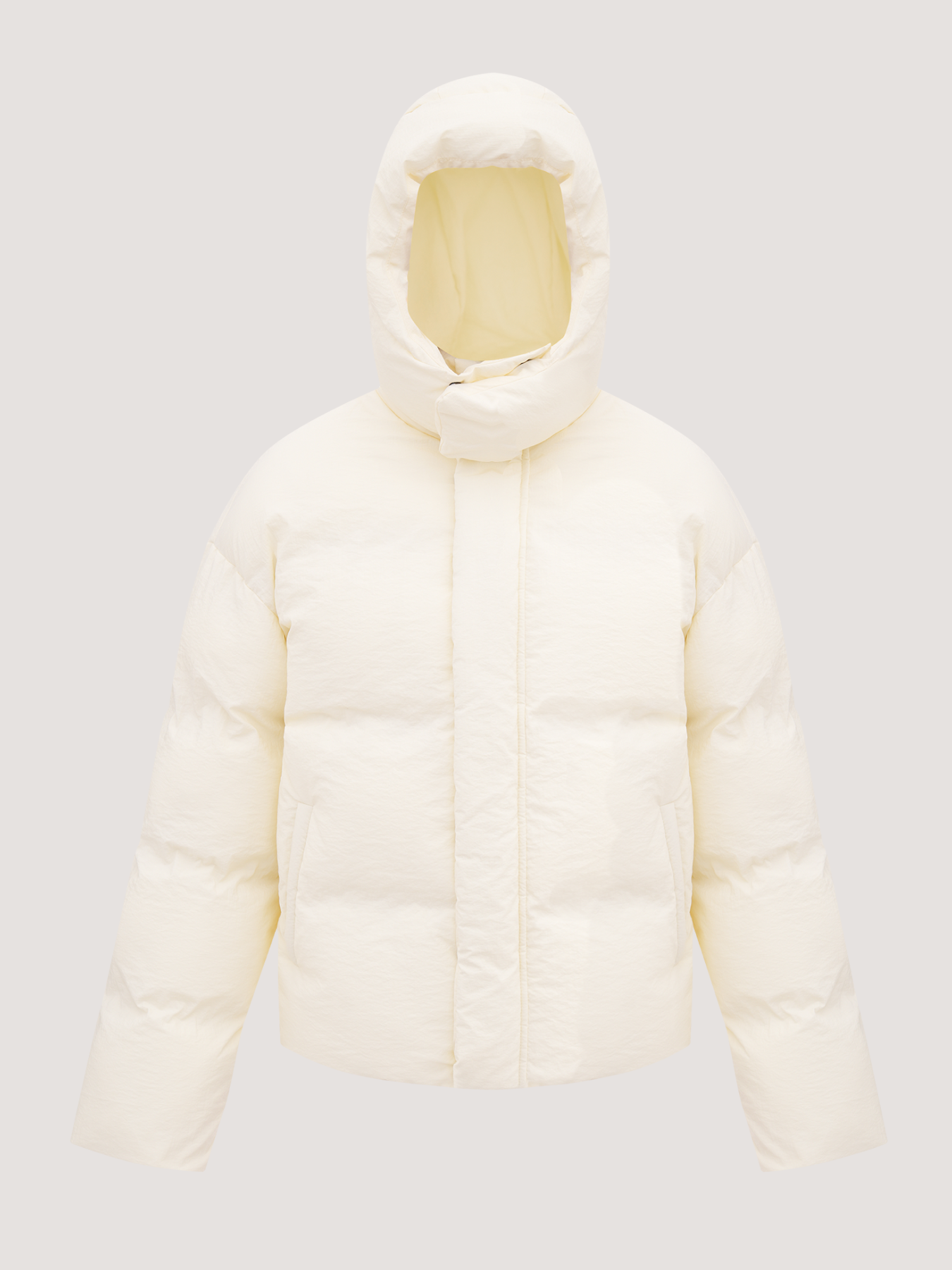 Cream Puffer Jacket