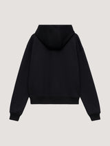 Black Zipped Hoodie