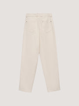 Beige Work Trousers