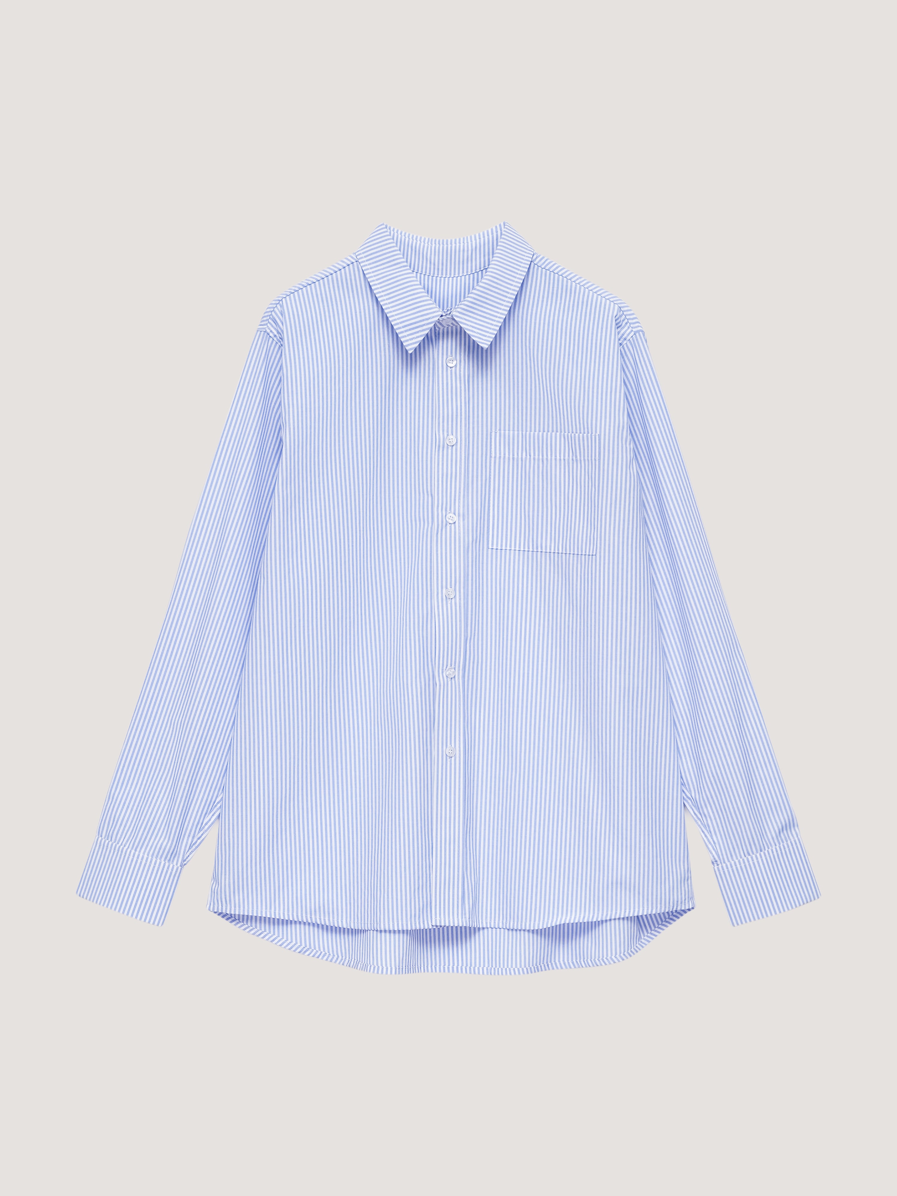 Сорочка в блакитну смужку 