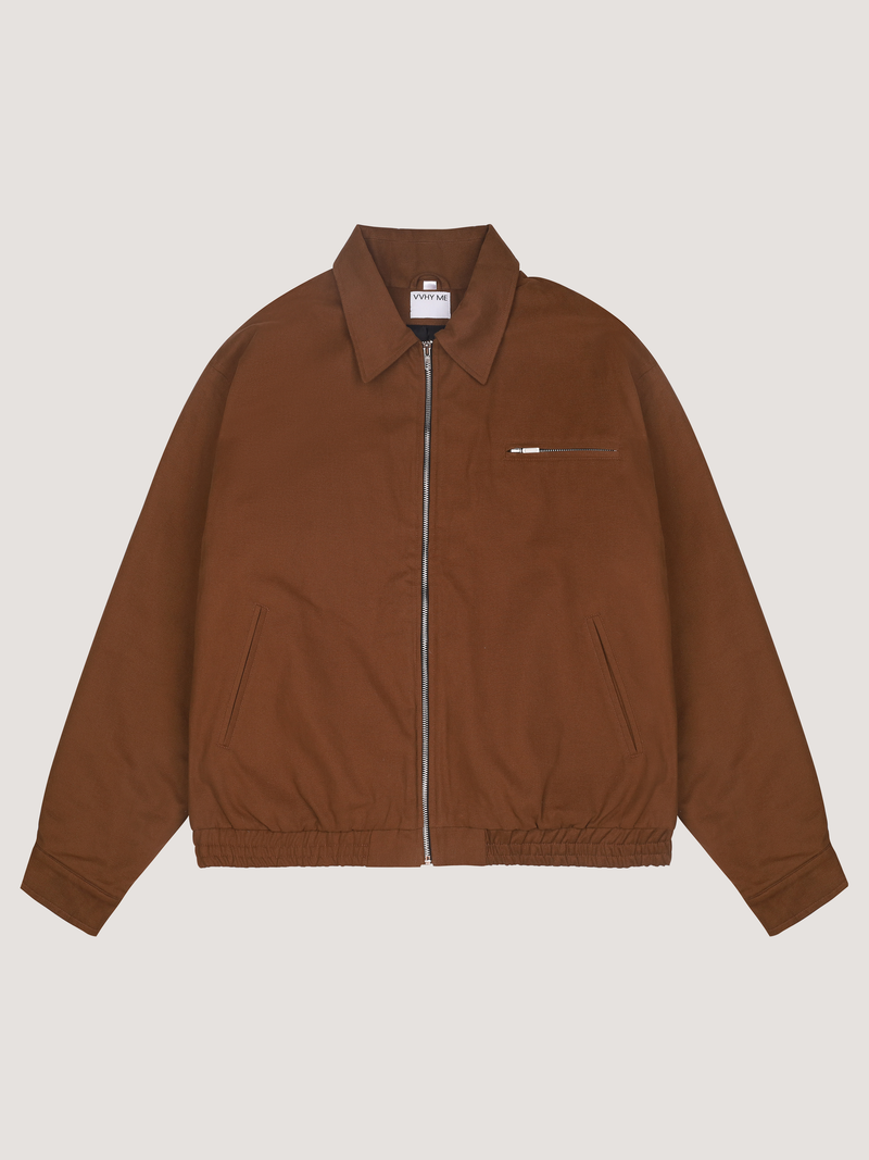 Warm brown work jacket