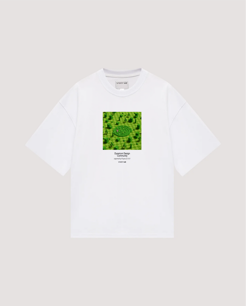 Oversized Dysarium & VVHY ME 25 T-shirt (print 1)