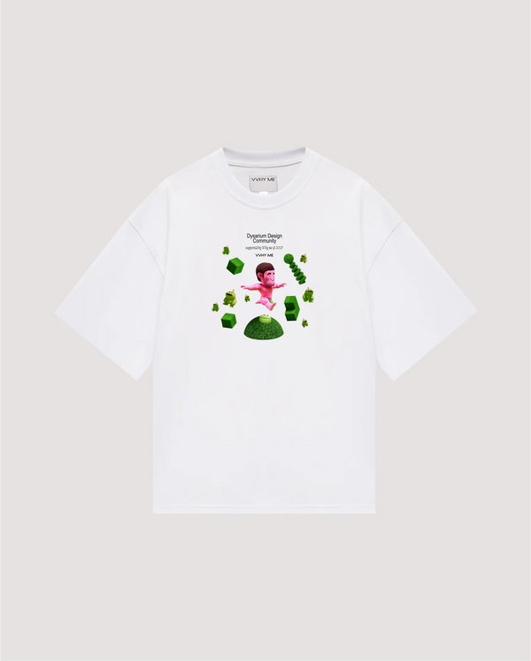 Oversized Dysarium & VVHY ME 25 T-shirt (print 3)