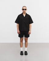 Black pajama shorts