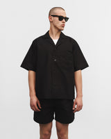 Black pajama shorts
