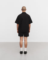 Black pajama shorts