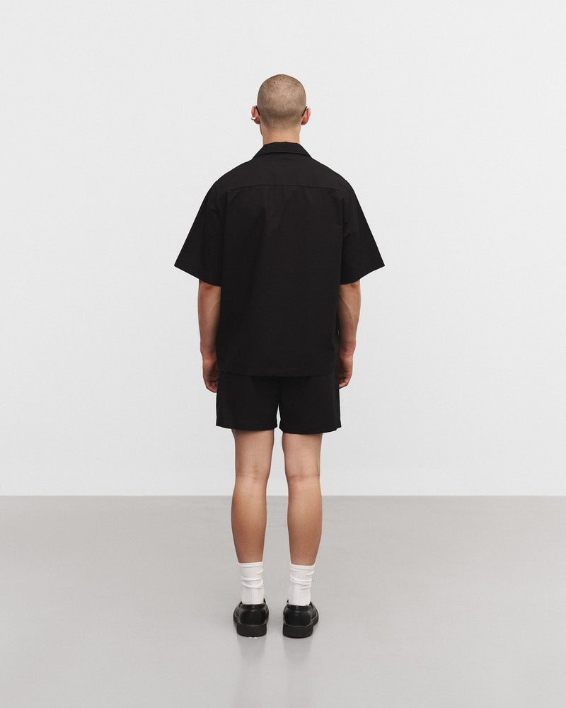 Black pajama shorts