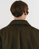 Olive bomber jacket