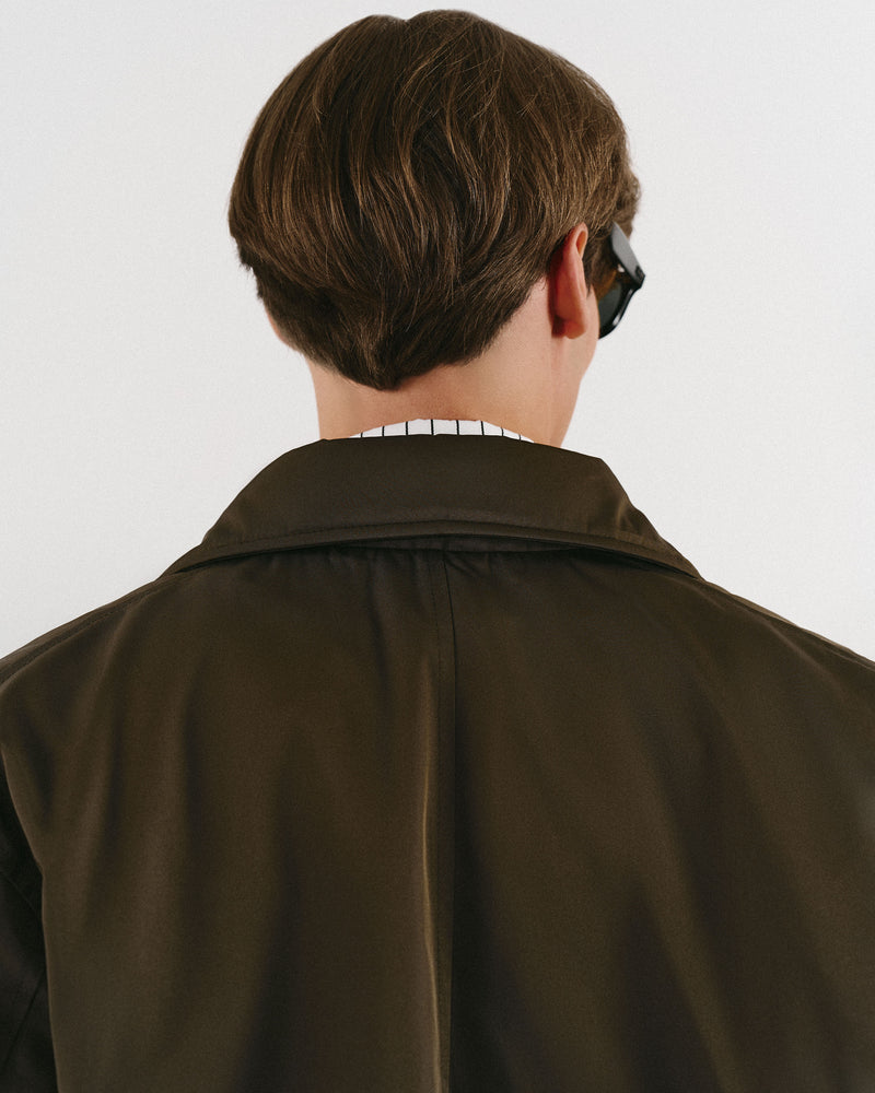 Olive bomber jacket