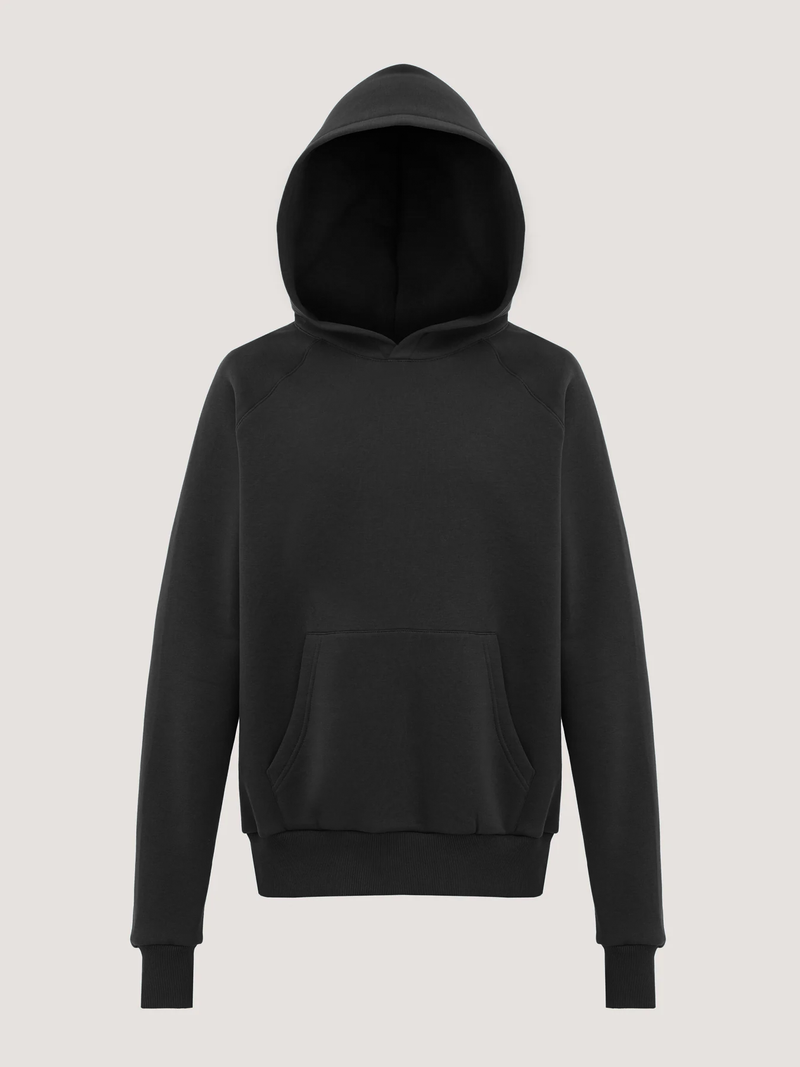 Le hoodie noir "Bravoure"