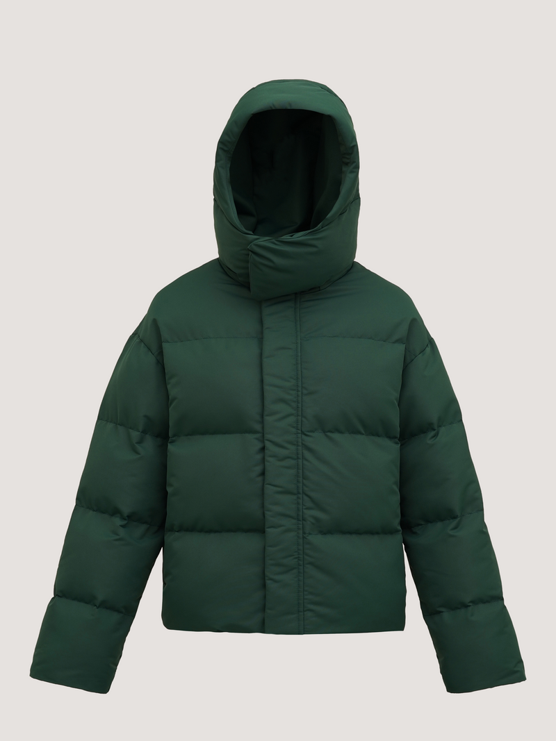 Dark green 2025 down jacket