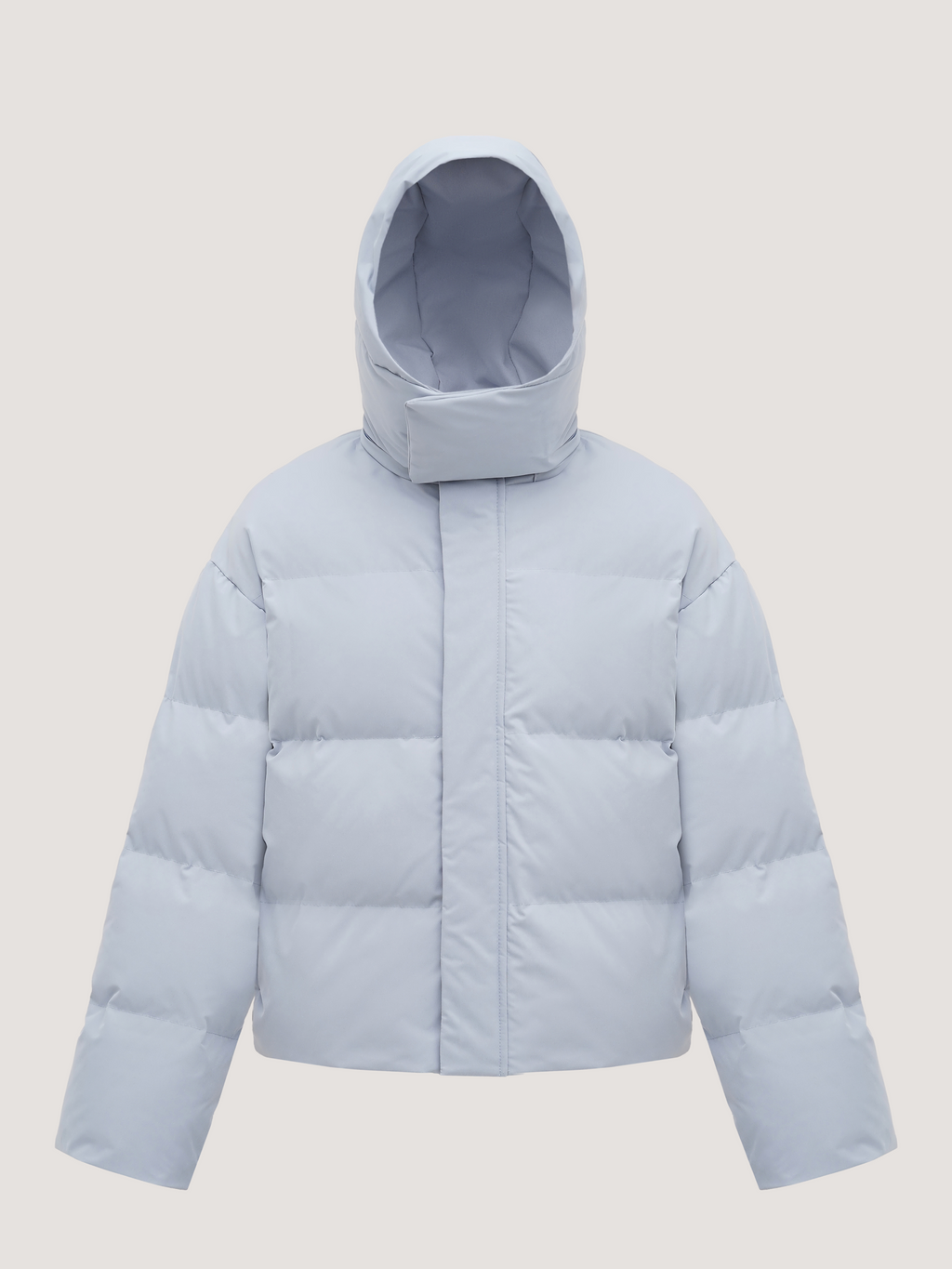 Light Blue Puffer Jacket