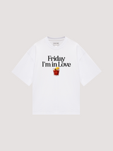 Oversized T-shirt "Friday I'm in Love (drink)"