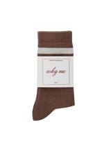 Коричневі шкарпетки 