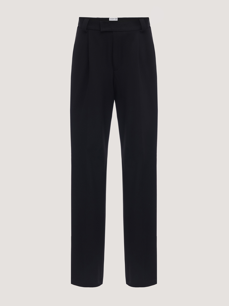 Classic Black Trousers – whyme.brand