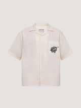 Linen Shirt "Birds"