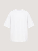 Біла футболка оверсайз "Home"