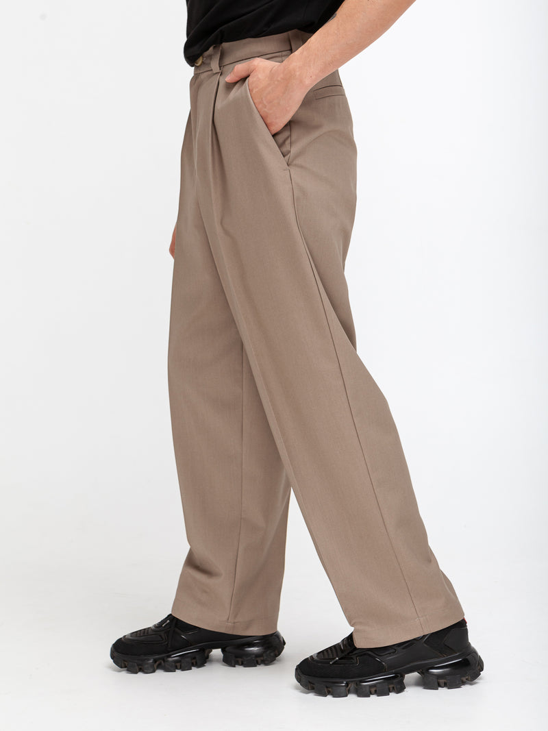 Long Sand Trousers